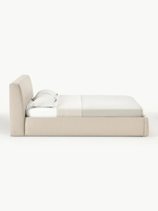 Gestoffeerd bed Cloud met opbergruimte