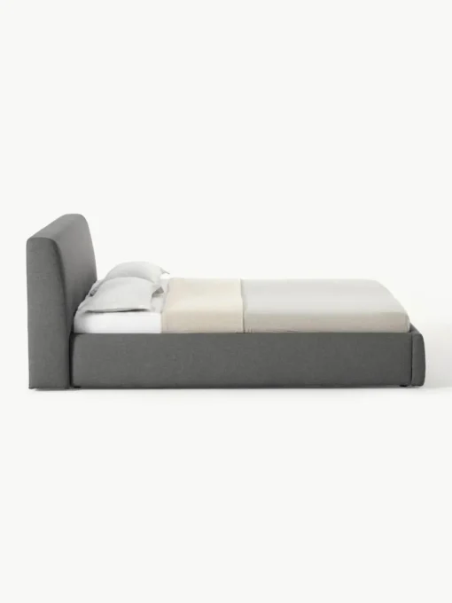 Gestoffeerd bed Cloud met opbergruimte