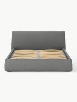 Gestoffeerd bed Cloud met opbergruimte