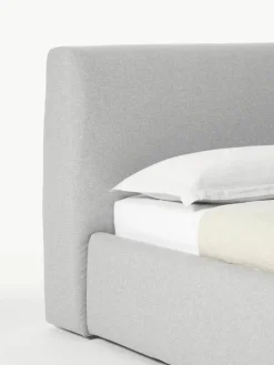 Gestoffeerd bed Cloud met opbergruimte