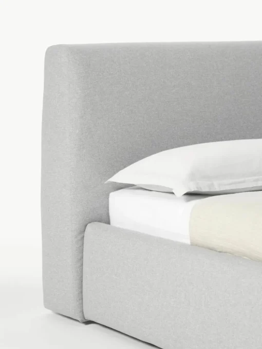 Gestoffeerd bed Cloud met opbergruimte