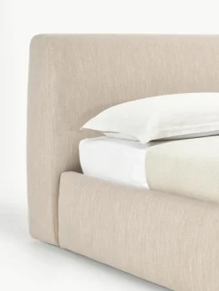 Gestoffeerd bed Cloud met opbergruimte