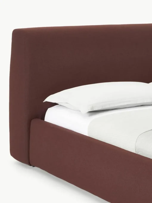 Gestoffeerd bed Cloud met opbergruimte