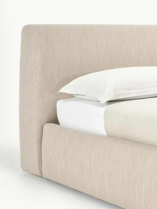 Gestoffeerd bed Cloud met opbergruimte