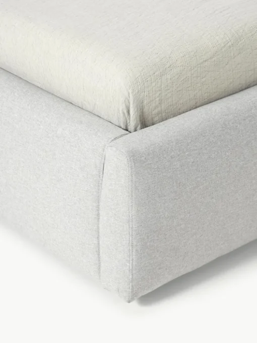 Gestoffeerd bed Cloud met opbergruimte