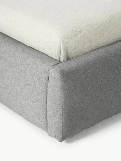Gestoffeerd bed Cloud met opbergruimte