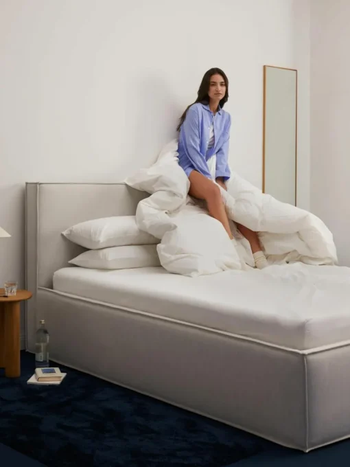 Gestoffeerd bed Dream met opbergruimte