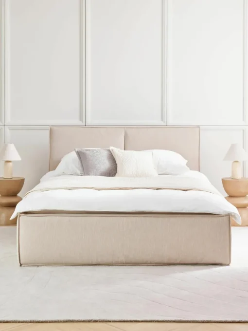 Gestoffeerd bed Dream met opbergruimte