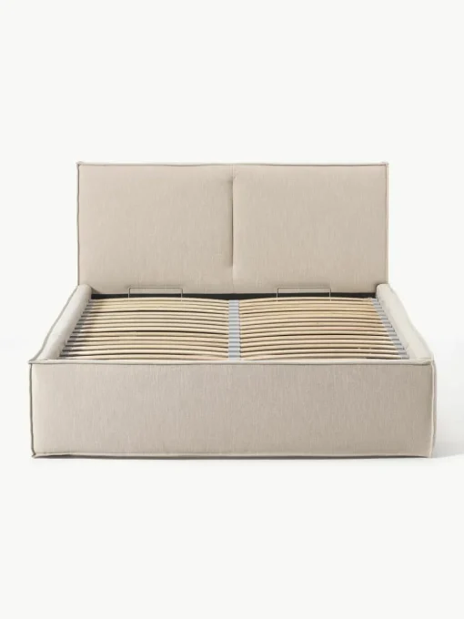 Gestoffeerd bed Dream met opbergruimte