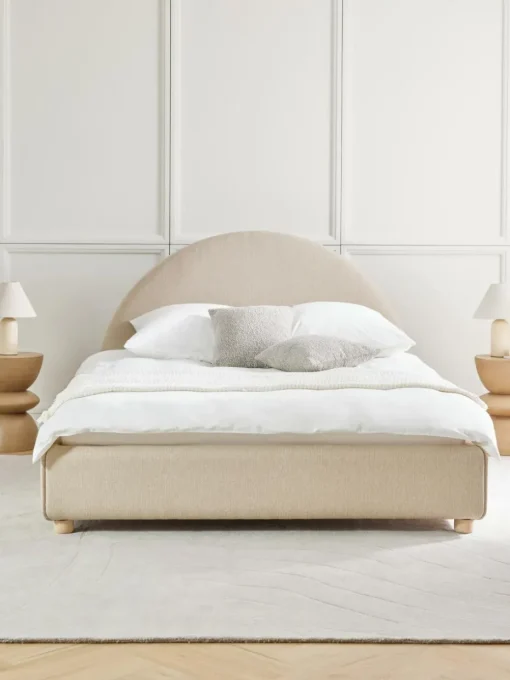 Gestoffeerd bed Ebba