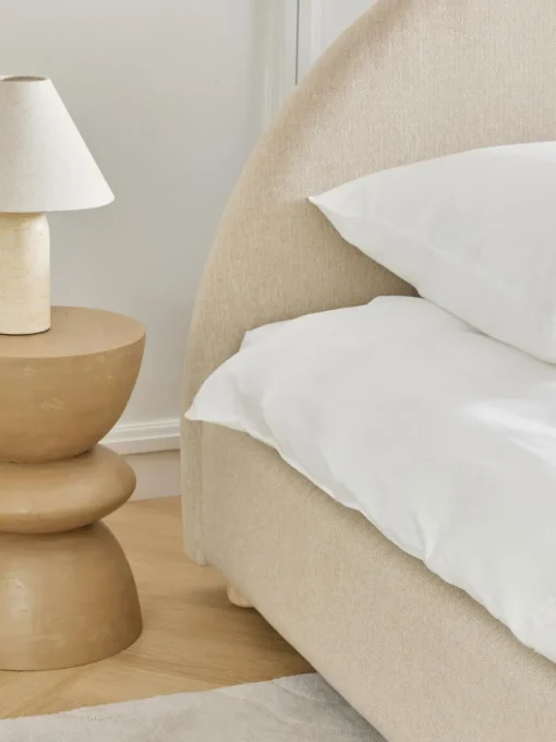 Gestoffeerd bed Ebba