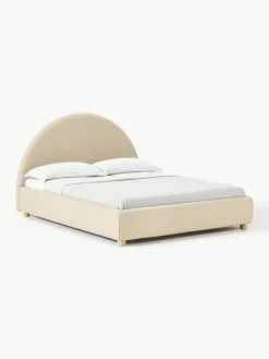Gestoffeerd bed Ebba met opbergruimte