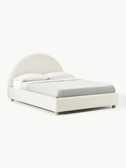 Gestoffeerd bed Ebba met opbergruimte