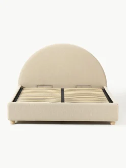 Gestoffeerd bed Ebba met opbergruimte