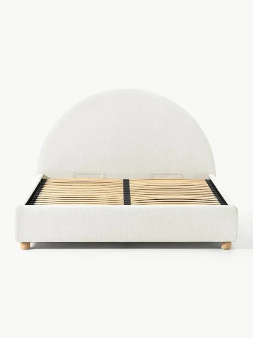 Gestoffeerd bed Ebba met opbergruimte