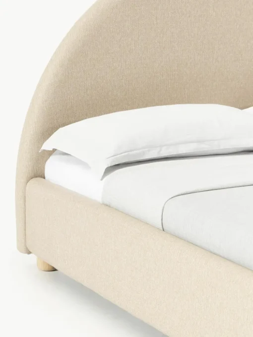 Gestoffeerd bed Ebba met opbergruimte