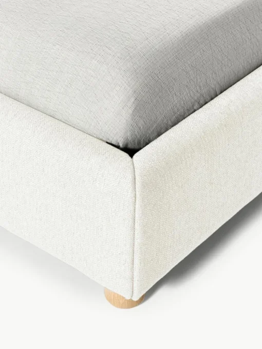 Gestoffeerd bed Ebba met opbergruimte