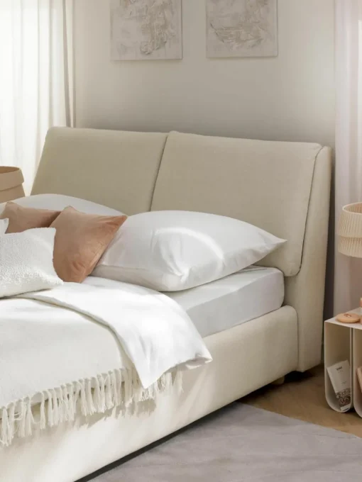 Gestoffeerd bed Laura