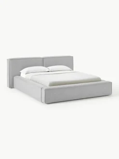 Gestoffeerd bed Lennon met opbergruimte