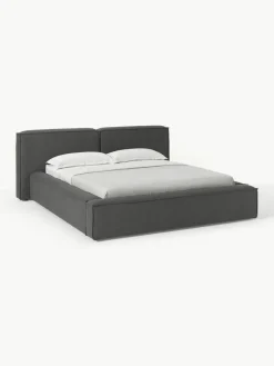 Gestoffeerd bed Lennon met opbergruimte