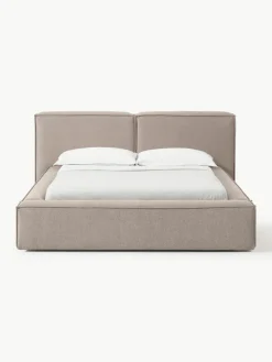 Gestoffeerd bed Lennon met opbergfunctie