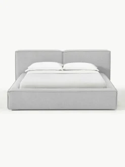 Gestoffeerd bed Lennon met opbergruimte