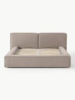 Gestoffeerd bed Lennon met opbergfunctie
