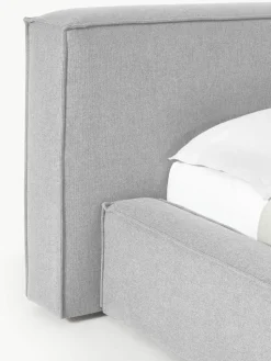 Gestoffeerd bed Lennon met opbergruimte