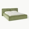 Gestoffeerd bed Lennon van corduroy