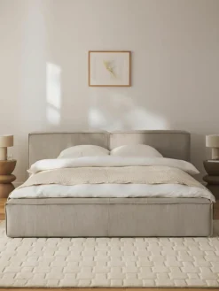 Gestoffeerd bed Lennon van corduroy
