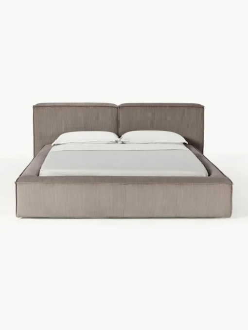 Gestoffeerd bed Lennon van corduroy