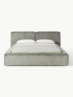 Gestoffeerd bed Lennon van corduroy