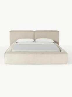 Gestoffeerd bed Lennon van corduroy