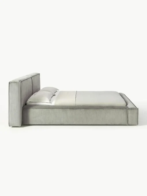 Gestoffeerd bed Lennon van corduroy