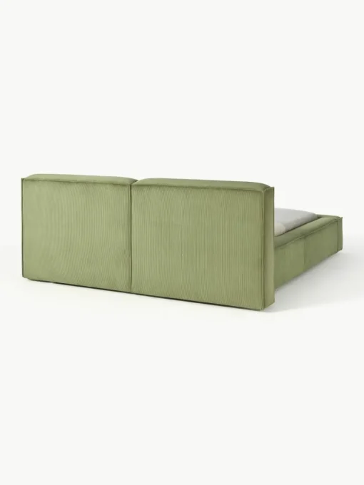 Gestoffeerd bed Lennon van corduroy