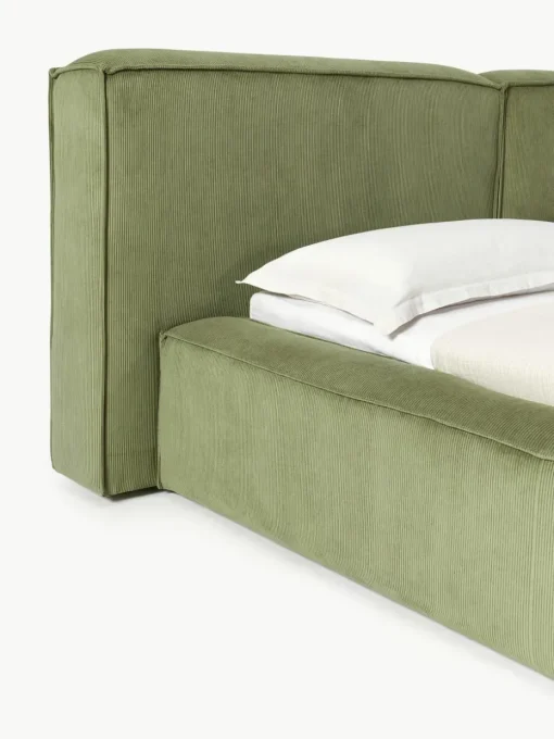 Gestoffeerd bed Lennon van corduroy