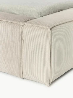 Gestoffeerd bed Lennon van corduroy