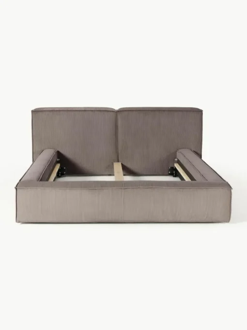 Gestoffeerd bed Lennon van corduroy