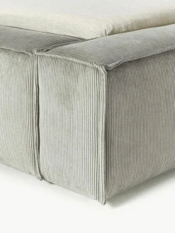 Gestoffeerd bed Lennon van corduroy