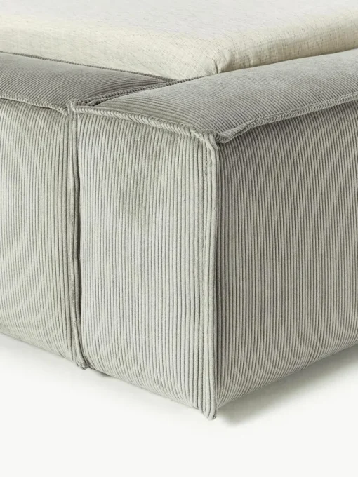 Gestoffeerd bed Lennon van corduroy