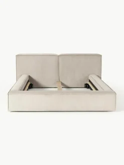 Gestoffeerd bed Lennon van corduroy