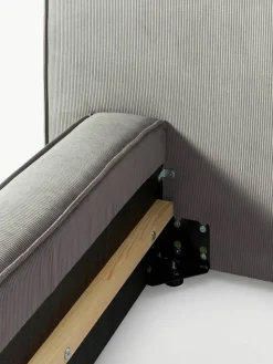 Gestoffeerd bed Lennon van corduroy