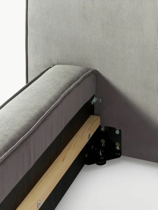 Gestoffeerd bed Lennon van corduroy
