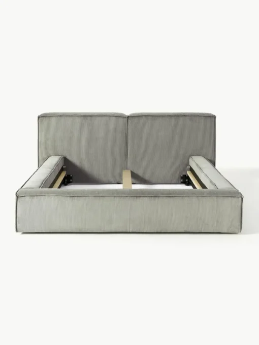 Gestoffeerd bed Lennon van corduroy