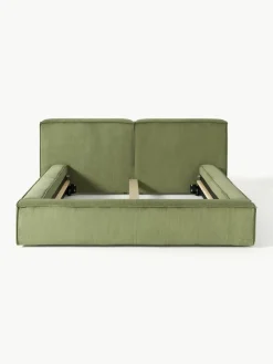 Gestoffeerd bed Lennon van corduroy