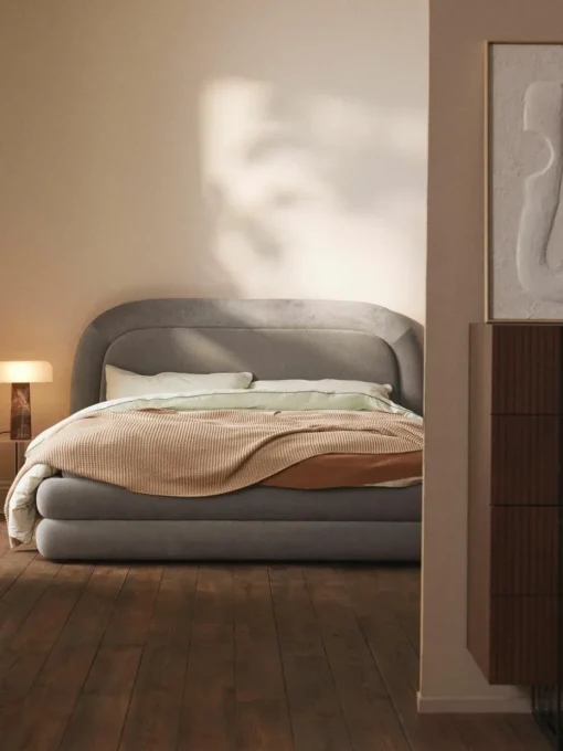 Gestoffeerd bed Solomon