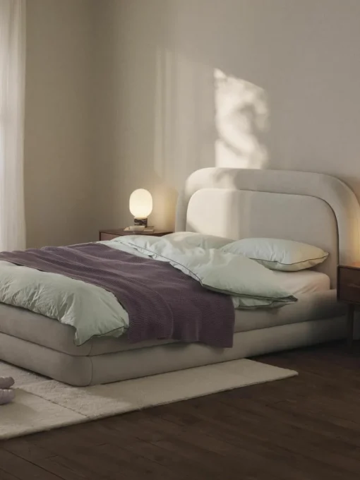 Gestoffeerd bed Solomon