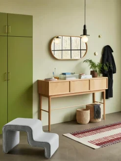 Gestoffeerde kruk Wave