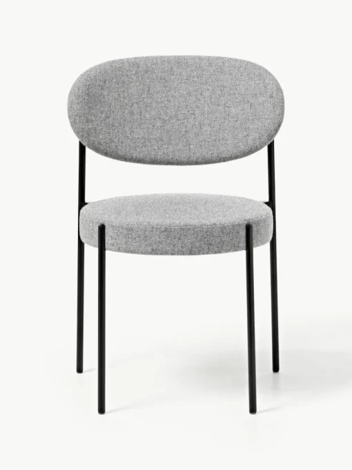 Gestoffeerde stoel Series 430 van wol, design Verner Panton