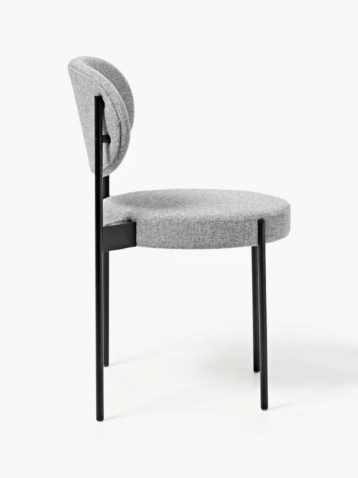 Gestoffeerde stoel Series 430 van wol, design Verner Panton